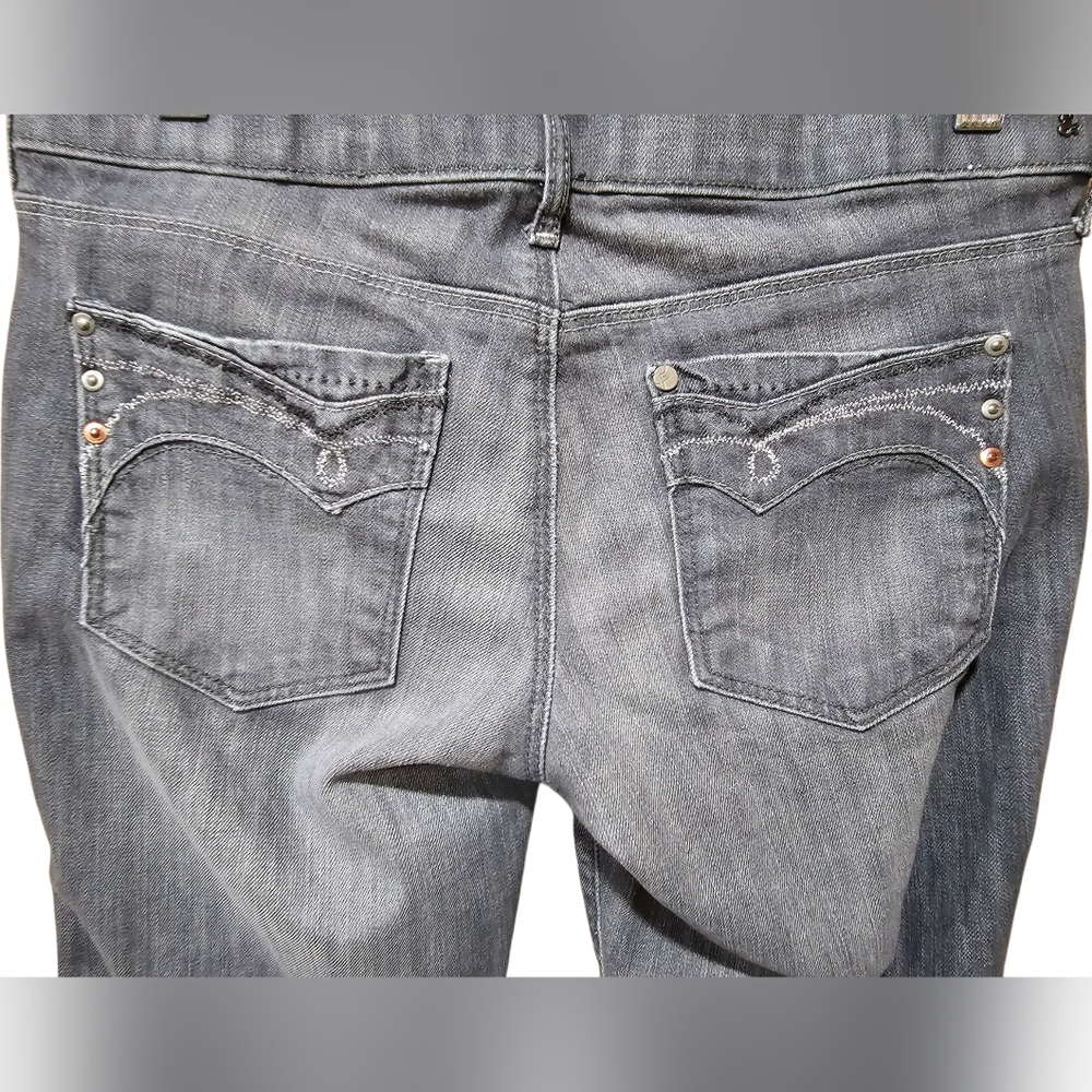 Women's H&M Gray Denim Jeans Size‎ 28 - Picture 5 of 9